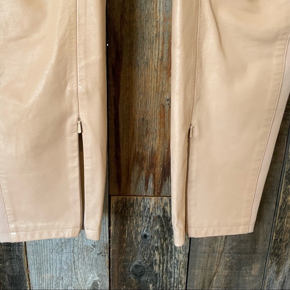 Philosophy high waisted leather pant - Picture 2 of 8